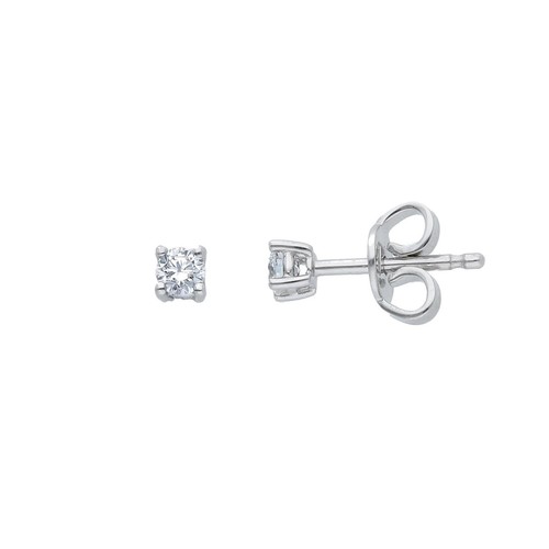 Ohrring natürlicher diamant - ohrring,
