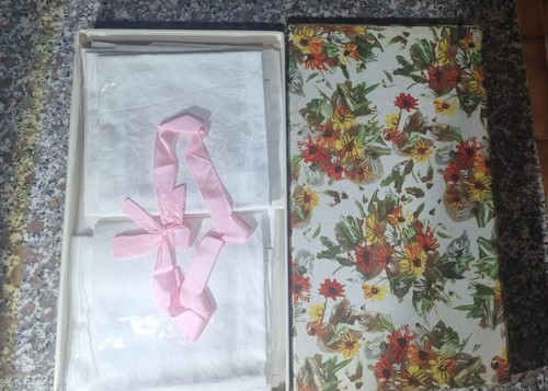 Große vintage servietten - 12,